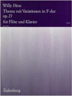 Theme and Variations in F major, Op. 27 