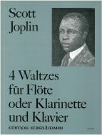 4 Waltzes for Clarinet in B flat (Flute) 