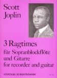 3 Ragtimes for Descant Recorder and Guitar 