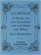 Stücke aus Freischütz für 2 Klarinetten 
