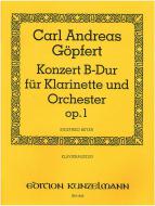 Clarinet Concerto in B flat major, Op.1 