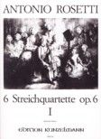 6 String Quartets, Op. 6 Vol. 1 