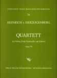 Quartett op. 75 für Klavier, Violne, 