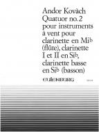 Quatuor no. 2 pour instrumentes à vent 