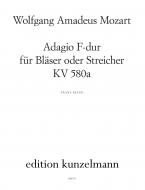 Adagio in F major, K 580a 