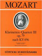 Clarinet Quartet in F Major Op. 79 