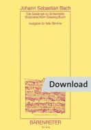 Les chants pour le livre de cantiques de G. Chr. Schemelli BWV 439-507 Download