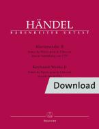 Œuvres pour clavier, vol. 2 HWV 434-442 Download