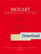 Concerto No. 1 en si bémol majeur KV 207 Download