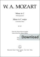Messe en ut majeur KV 317 Download