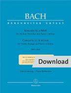 Concerto en la mineur BWV 1041 Download