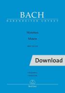 Motets BWV 225-230 Download