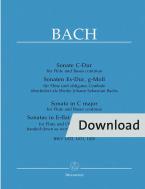 Sonate en ut majeur & Sonates en mi bémol majeur et sol mineur Download