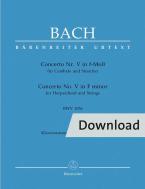 Concerto No. 5 en fa mineur BWV 1056 Download