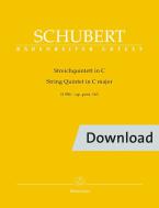 Quintette à cordes en ut majeur op. post. 163 D 956 Download