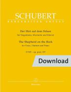 Le pâtre sur le rocher op. post. 129 D 965 Download