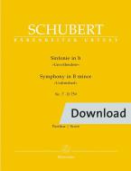 Symphonie No. 7 en si mineur D 759 Download