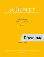 Stabat Mater en sol mineur D 175 Download