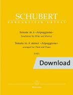 Sonate en la mineur D 821 Download