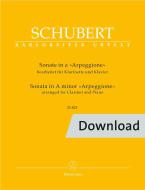 Sonate en la mineur D 821 Download