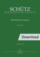 Exécutions musicales SWV 279-281 Download