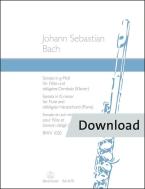 Sonate en sol mineur BWV 1020 Download