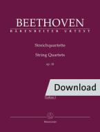 Quatuors à cordes op. 18 Download