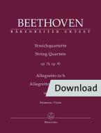 Quatuors à cordes op. 74, 95 Download
