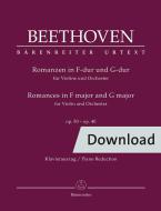 Romances en fa majeur et sol majeur op. 50, 40 Download