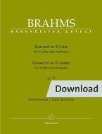 Concerto en ré majeur op. 77 Download