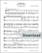 Lobgesang (chant de louange) op. 52 MWV A18 Download