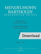 Concerto en mi mineur op. 64 Download