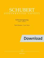 Chant du cygne D 957 / D 965 A Download