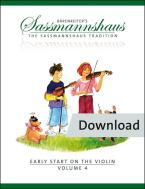Early Start on the Violin, volume 4 Download