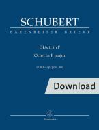 Octuor en fa majeur op. post. 166 D 803 Download