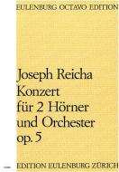 Concerto, Op. 5, for 2 Solo Horns and Orchestra 