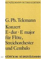 Concerto in E major for Flute, Strings and Basso Continuo 