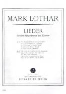 Acht Lieder, Heft I 