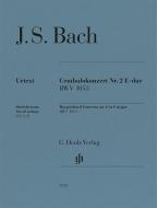 Concerto pour clavecin no. 2 en mi majeur BWV 1053 