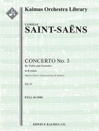 Concerto for Violin No. 3 in B minor, op. 61 