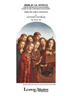 Biblical Songs, op. 99 (low voice, critical edition) 
