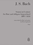 Sonate en si mineur pour flûte et clavecin obligato BWV 1030 