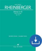 Messe en si bémol majeur op. 172 Download