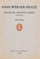 Novae de infinito laudes 