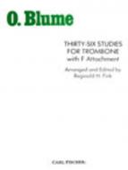 36 Studies for Trombone with F Attachment 