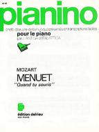 Menuet en ré maj. Quand tu souris - Pianino 39 