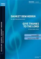 Danket dem Herrn 