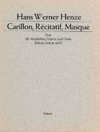 Carillon, Récitatif, Masque 