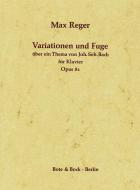 Variation And Fugue On A Theme By J. S. Bach Op. 81 