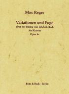 Variation And Fugue On A Theme By J. S. Bach Op. 81 